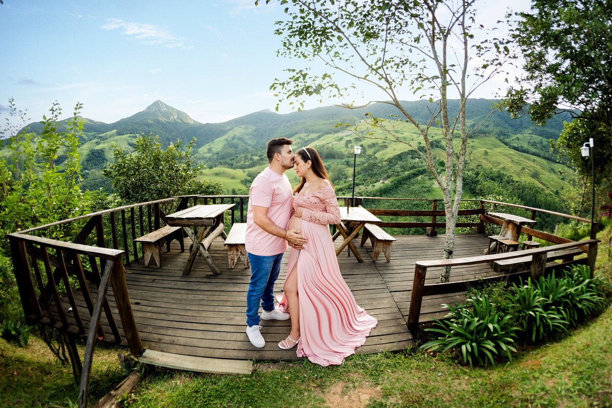 Ensaio Gestante Pousada 7 Nascentes Gomeral Guaratinguetá SP