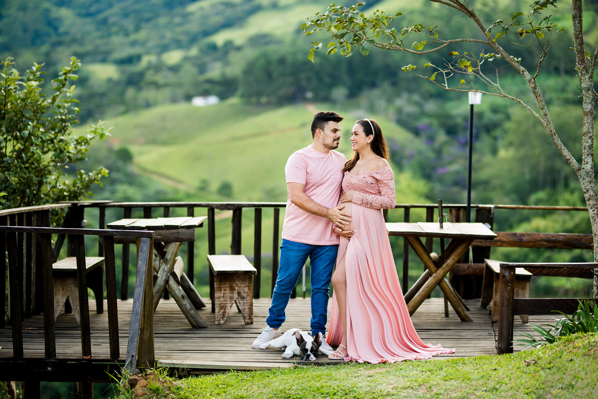 Ensaio Gestante Pousada 7 Nascentes Gomeral Guaratinguetá SP