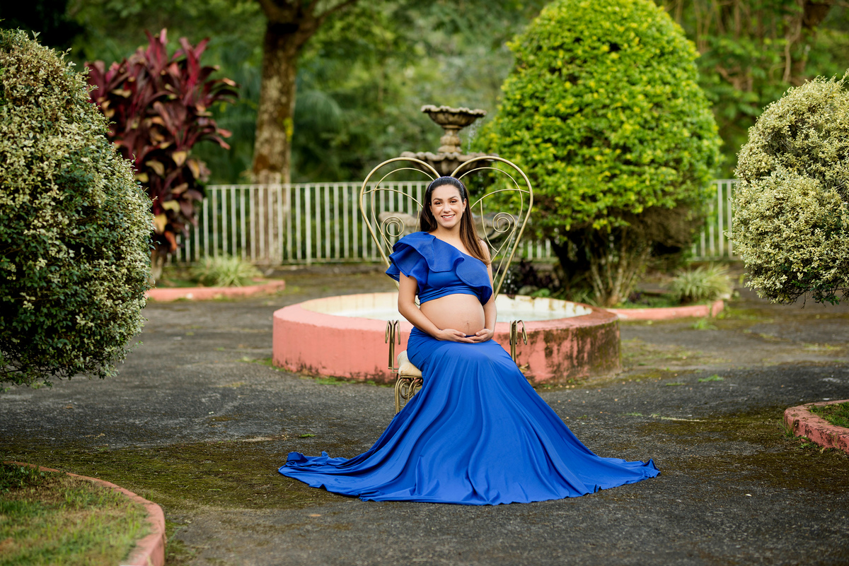 Ensaio Gestante Pousada 7 Nascentes Gomeral Guaratinguetá SP