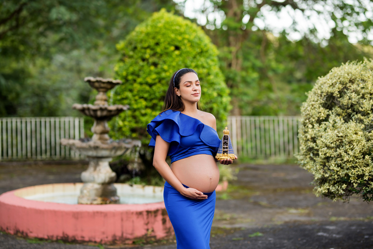 Ensaio Gestante Pousada 7 Nascentes Gomeral Guaratinguetá SP