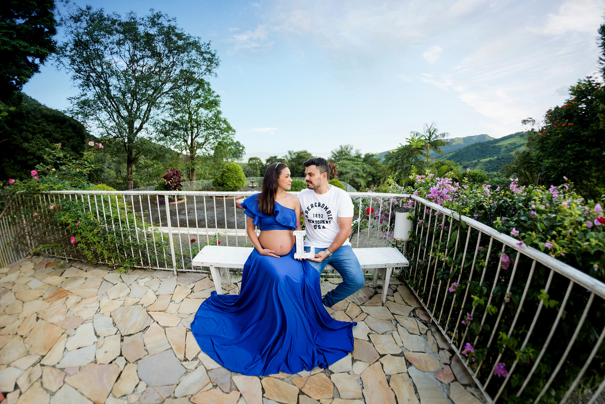 Ensaio Gestante Pousada 7 Nascentes Gomeral Guaratinguetá SP