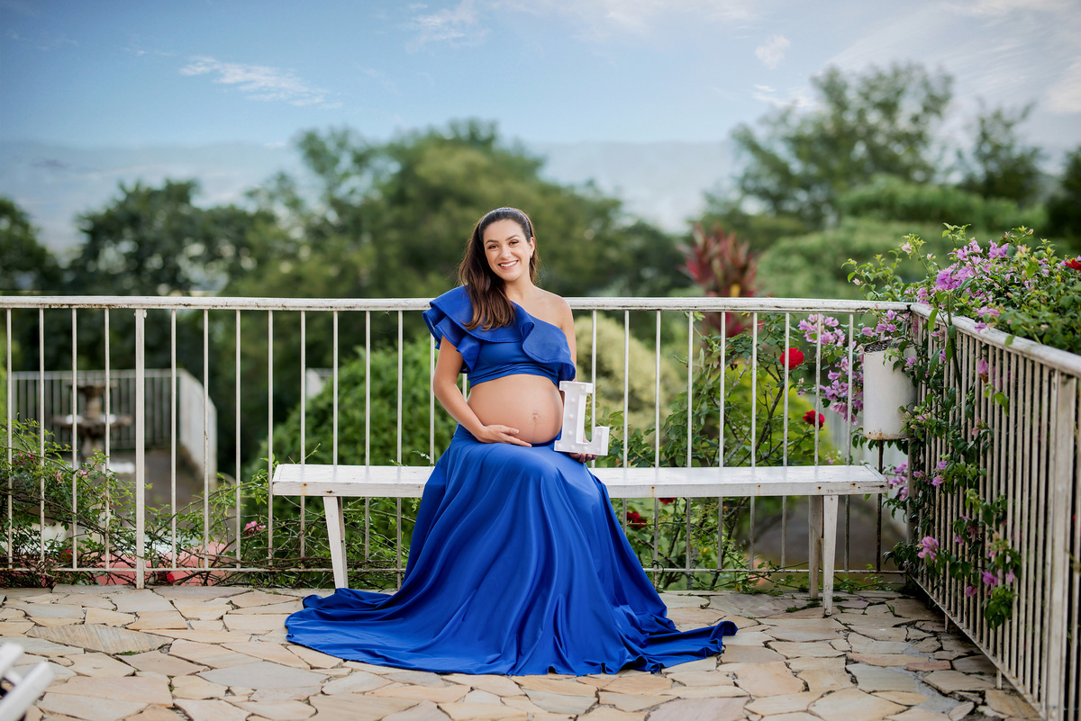 Ensaio Gestante Pousada 7 Nascentes Gomeral Guaratinguetá SP