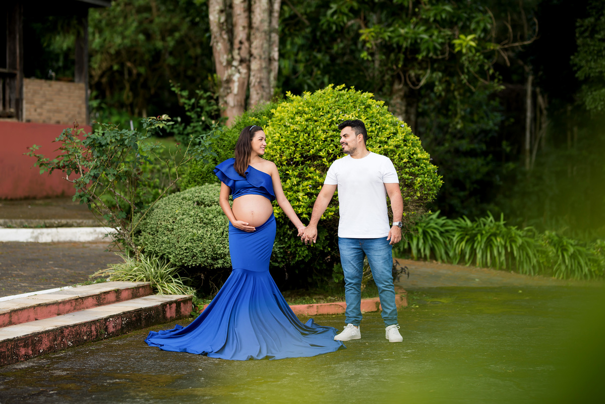 Ensaio Gestante Pousada 7 Nascentes Gomeral Guaratinguetá SP