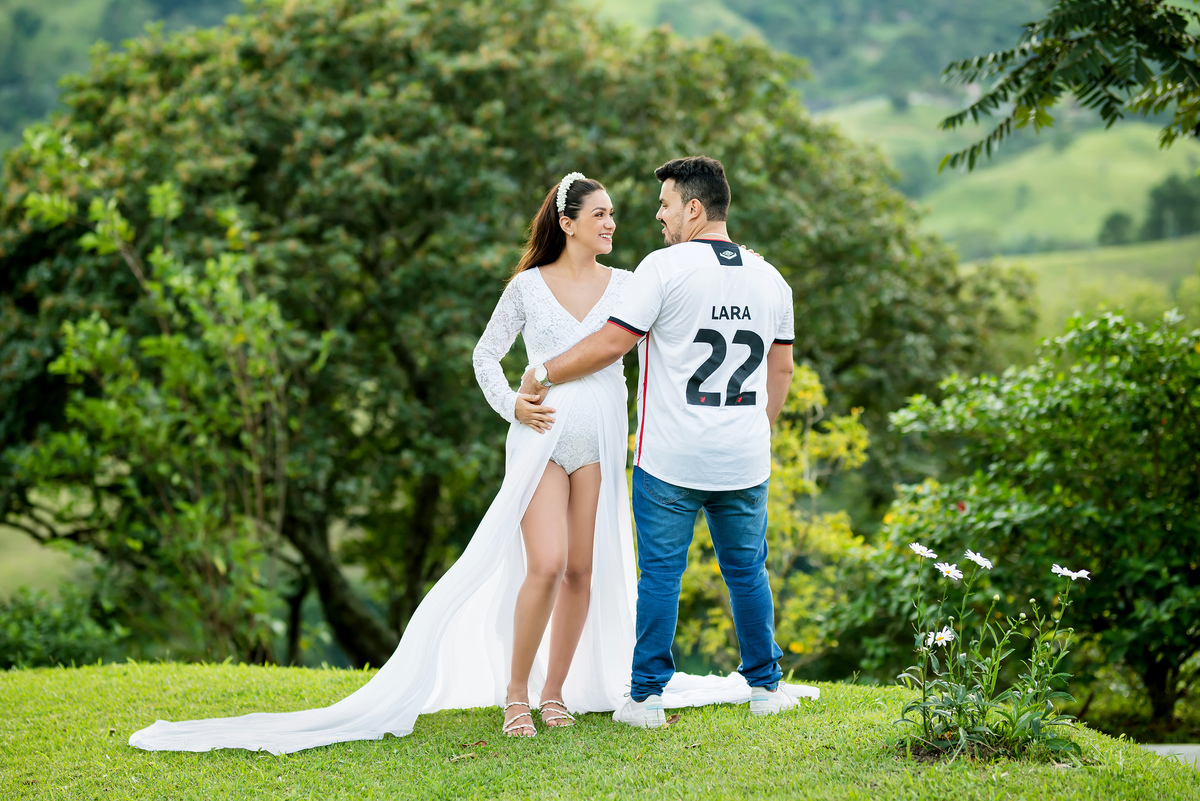 Ensaio Gestante Pousada 7 Nascentes Gomeral Guaratinguetá SP