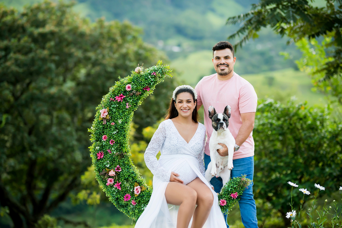 Ensaio Gestante Pousada 7 Nascentes Gomeral Guaratinguetá SP