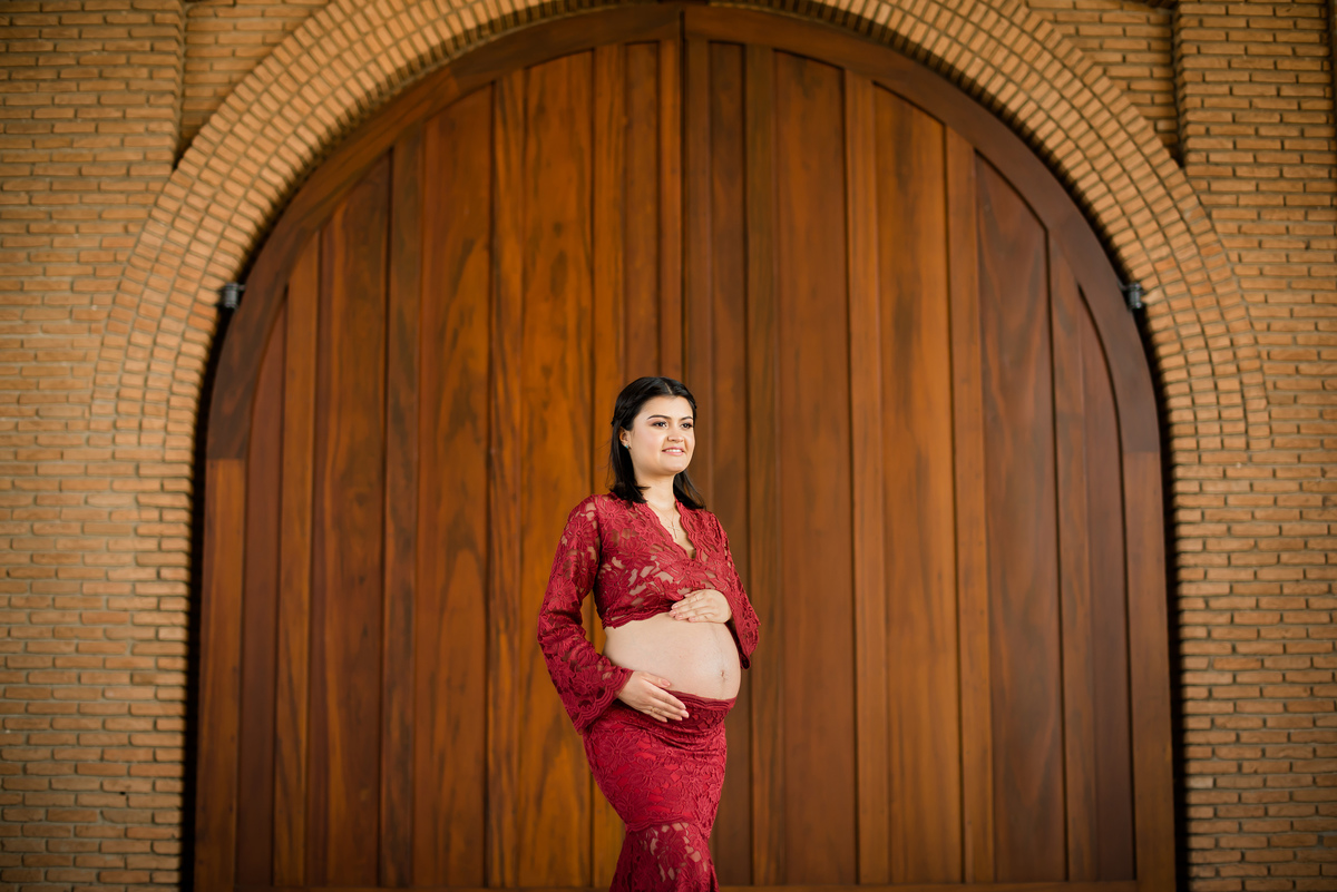 Ensaio Gestante Santuário Nacional de Nossa Senhora Aparecida SP