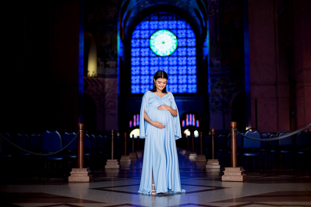 Ensaio Gestante Santuário Nacional de Nossa Senhora Aparecida SP