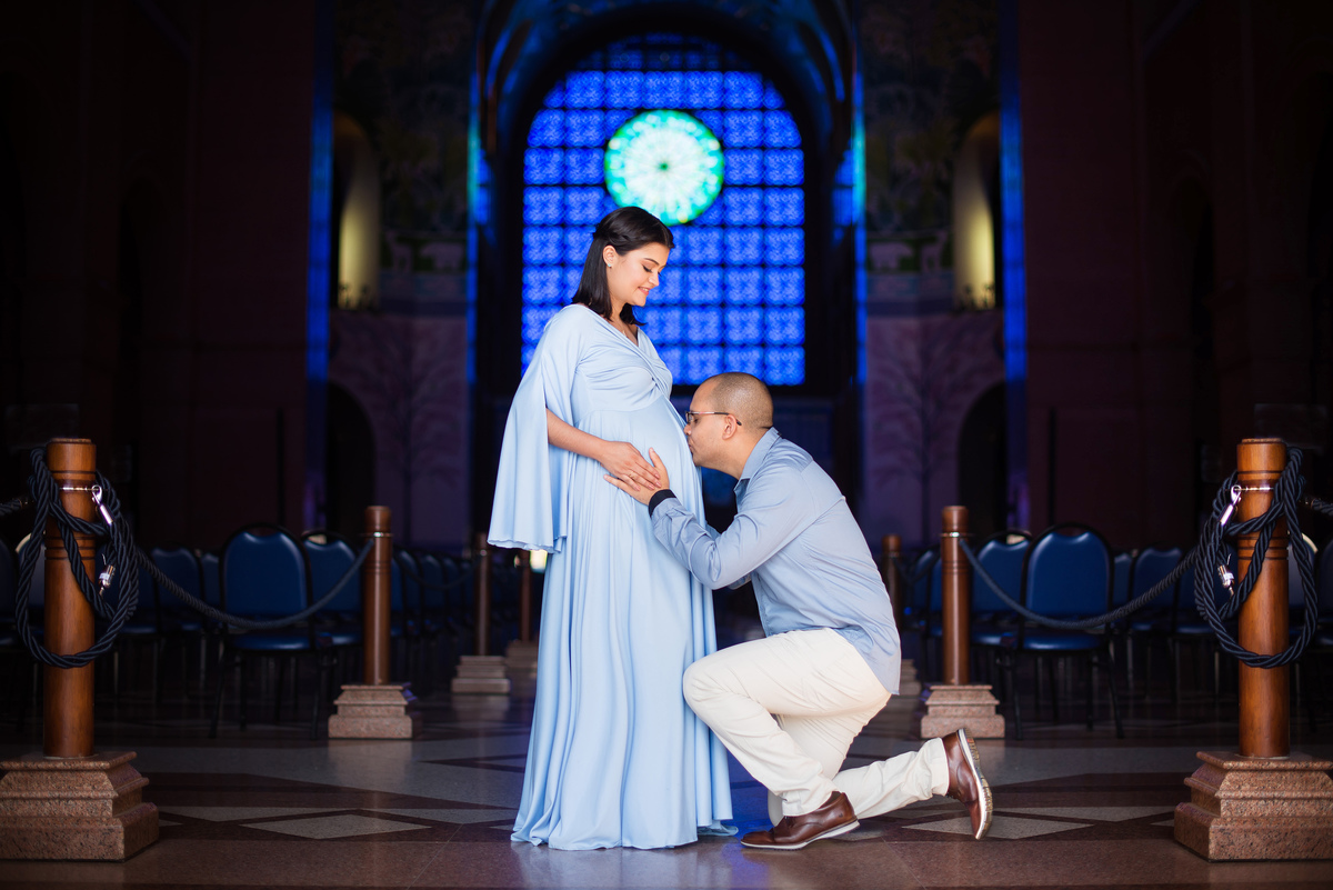 Ensaio Gestante Santuário Nacional de Nossa Senhora Aparecida SP