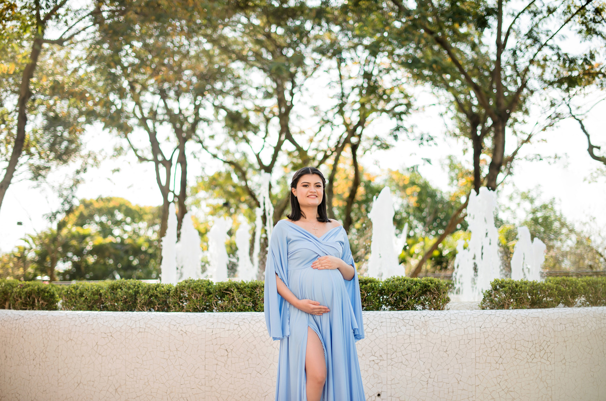 Ensaio Gestante Santuário Nacional de Nossa Senhora Aparecida SP