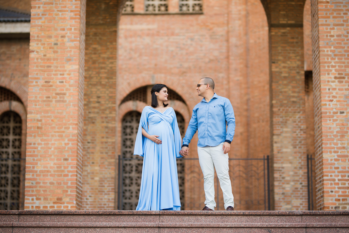 Ensaio Gestante Santuário Nacional de Nossa Senhora Aparecida SP