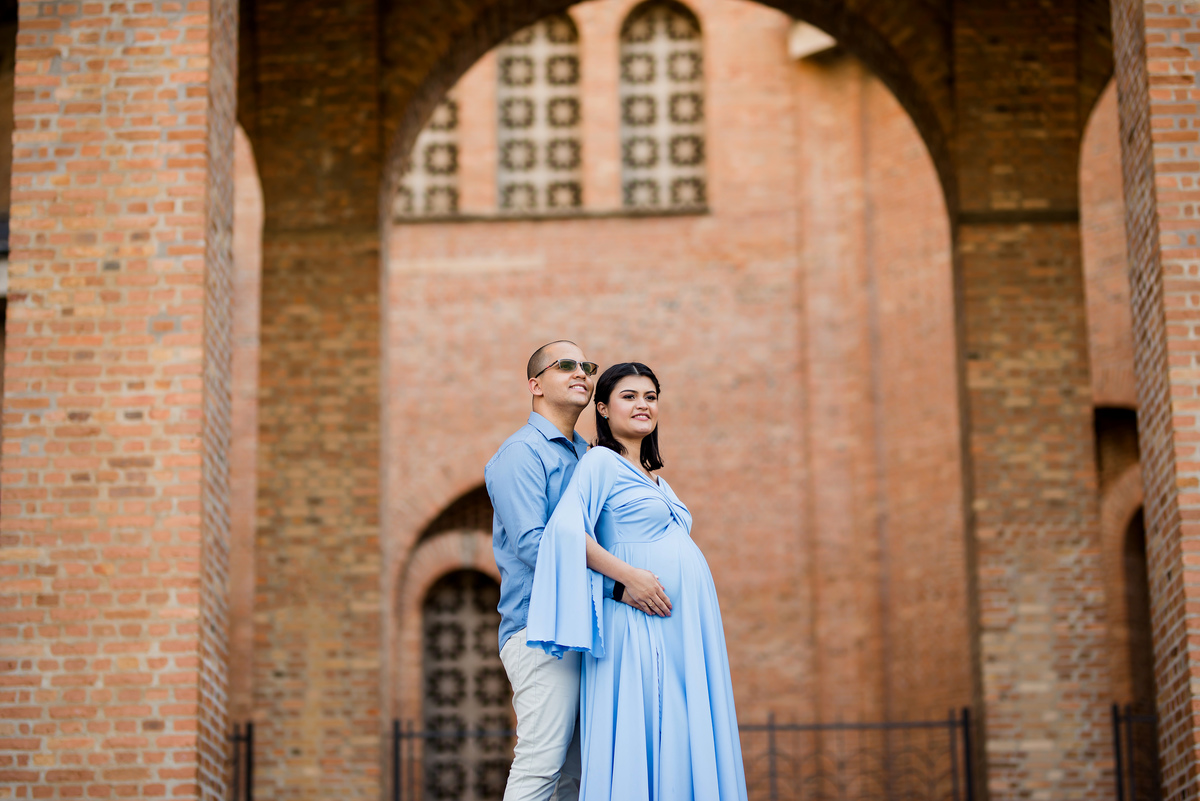Ensaio Gestante Santuário Nacional de Nossa Senhora Aparecida SP