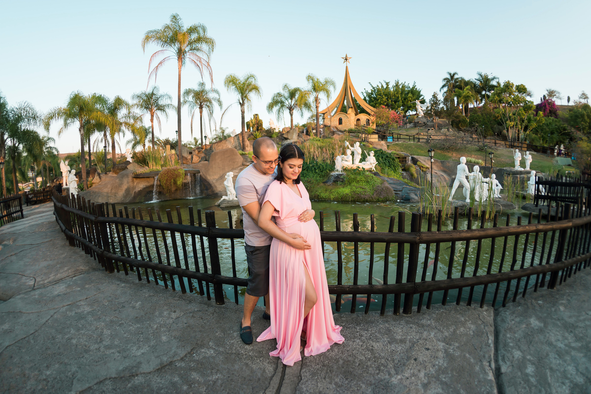 Ensaio Gestante Santuário Nacional de Nossa Senhora Aparecida SP