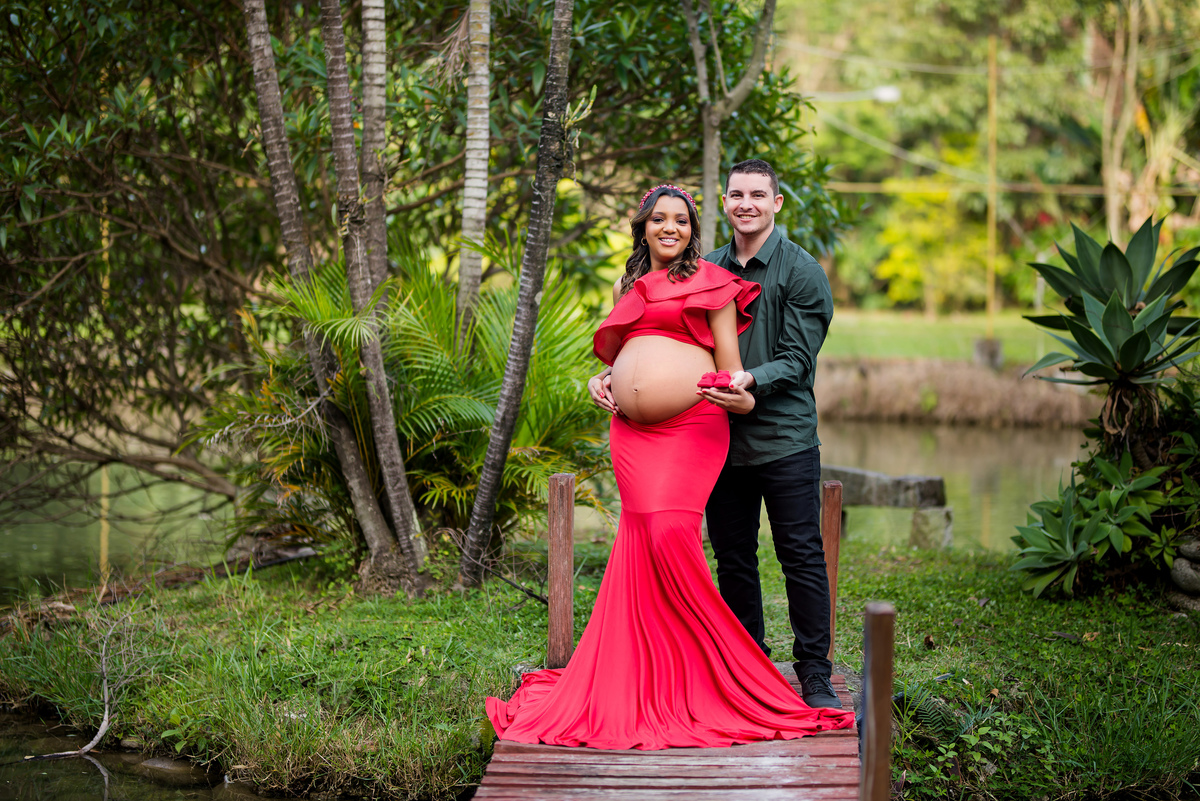 Ensaio Gestante Pousada Vale das Orquídeas Lavrinhas SP