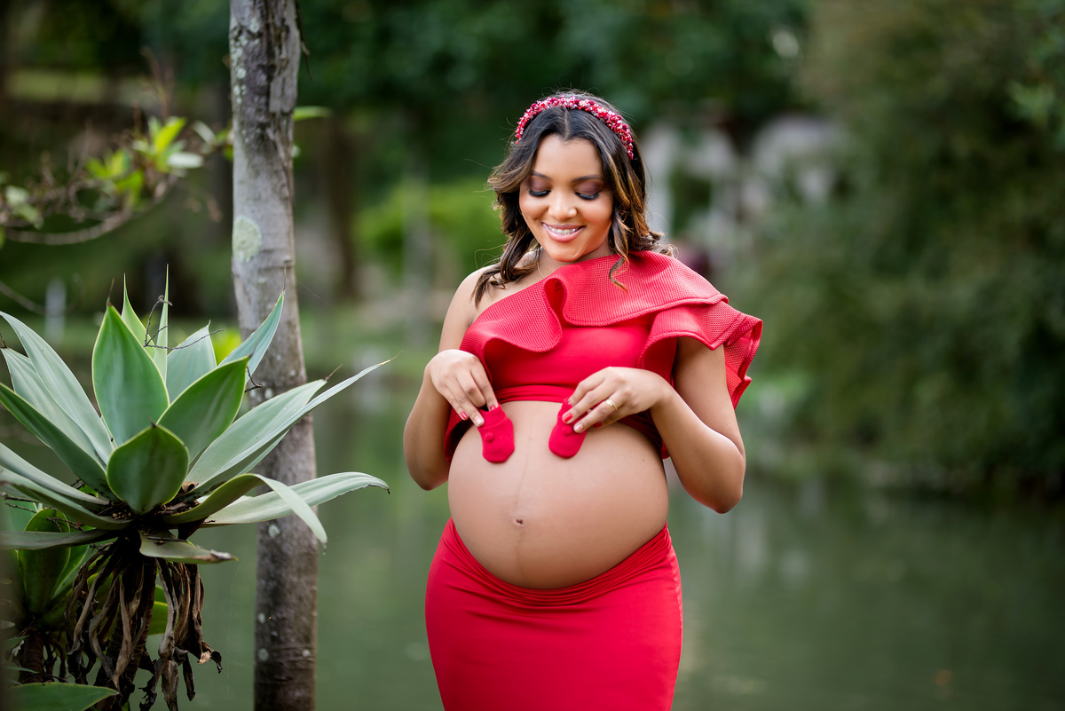 Ensaio Gestante Pousada Vale das Orquídeas Lavrinhas SP