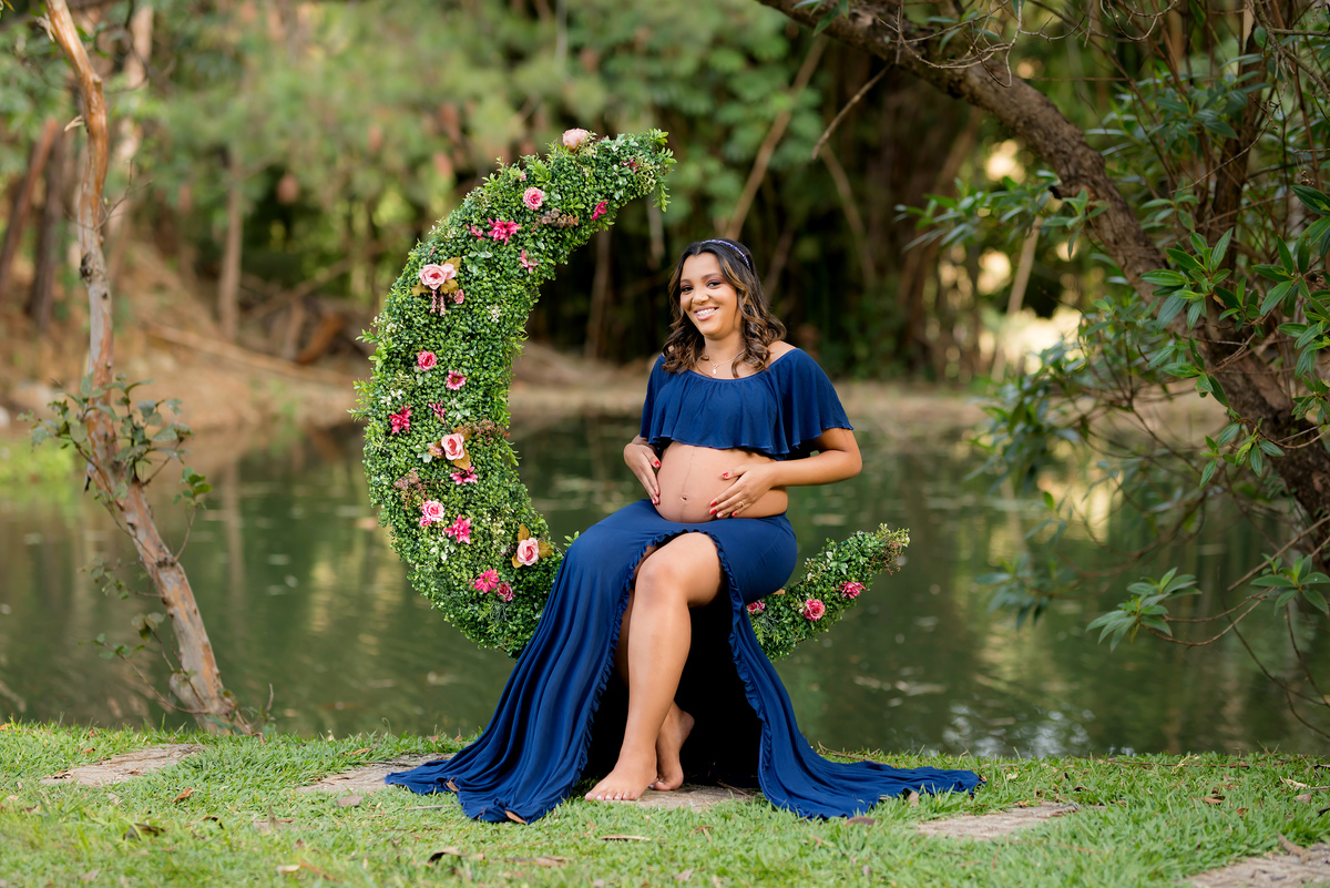 Ensaio Gestante Pousada Vale das Orquídeas Lavrinhas SP