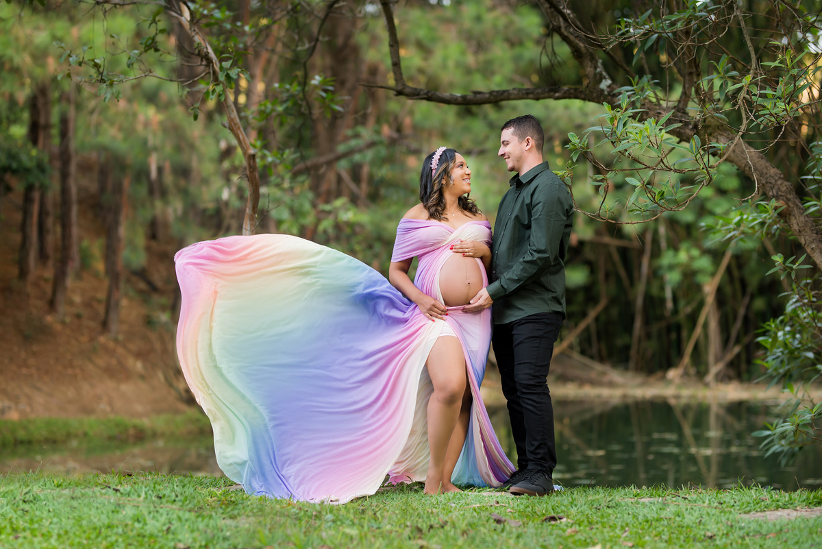 Ensaio Gestante Pousada Vale das Orquídeas Lavrinhas SP