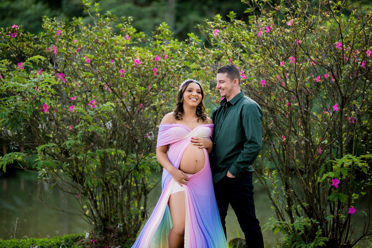 Ensaio Gestante Pousada Vale das Orquídeas Lavrinhas SP