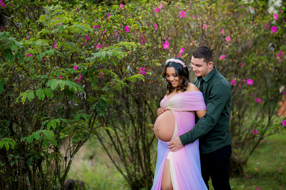 Ensaio Gestante Pousada Vale das Orquídeas Lavrinhas SP