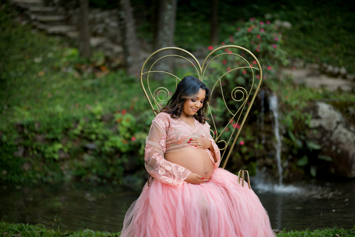 Ensaio Gestante Pousada Vale das Orquídeas Lavrinhas SP