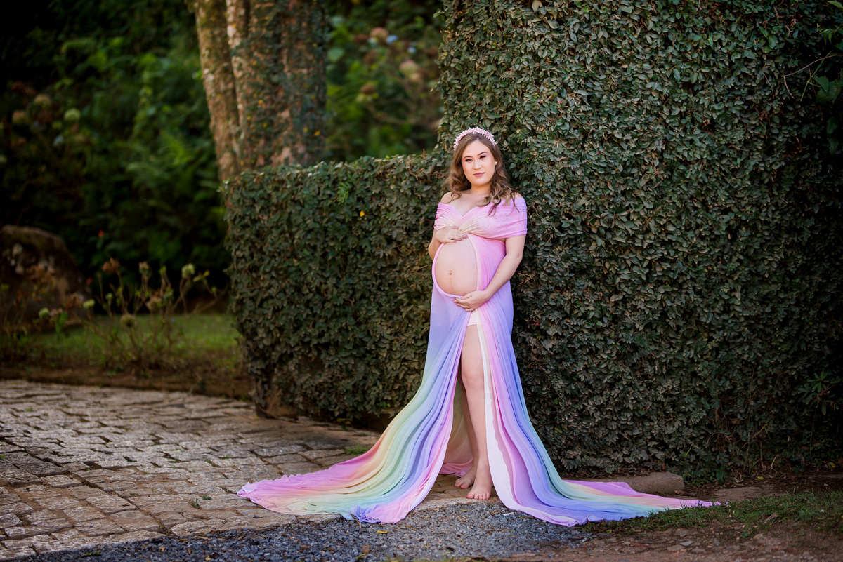 Ensaio Gestante Pousada Tia Ana Passa Quatro MG