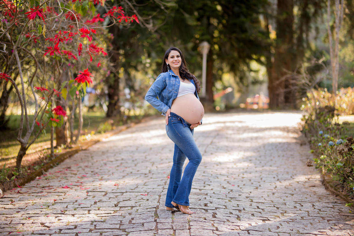 Ensaio Gestante Pousada Tia Ana Passa Quatro Minas Gerais