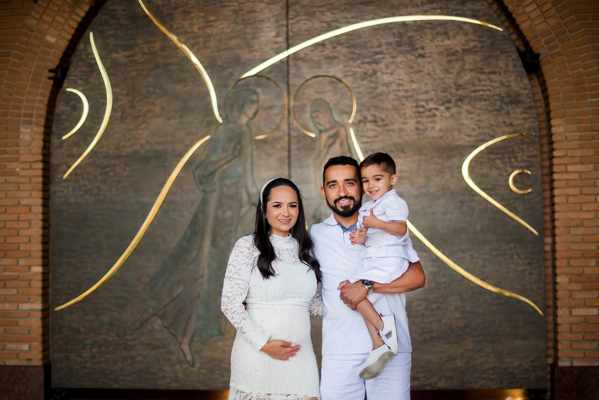 Ensaio Gestante Santuário Nacional Aparecida SP