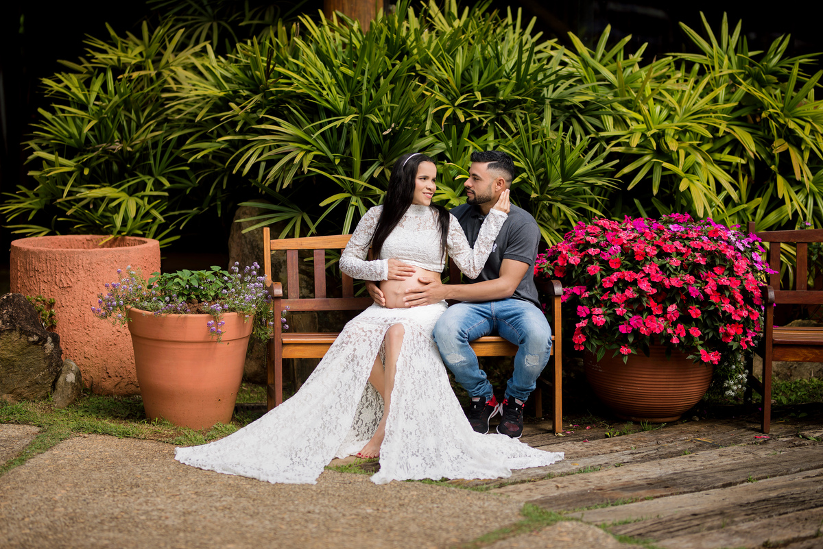 Ensaio Gestante Jardim dos Pinhais Ecco Parque Santo António do Pinhal  SP