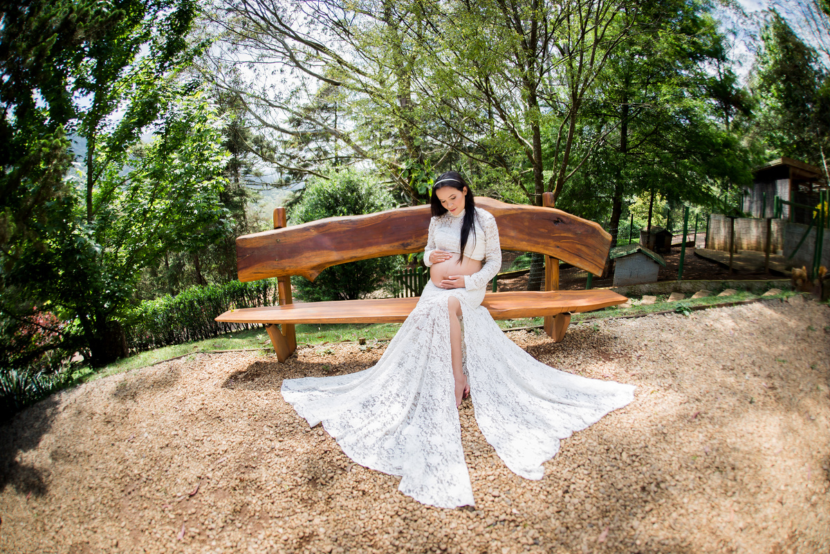 Ensaio Gestante Jardim dos Pinhais Ecco Parque Santo António do Pinhal  SP