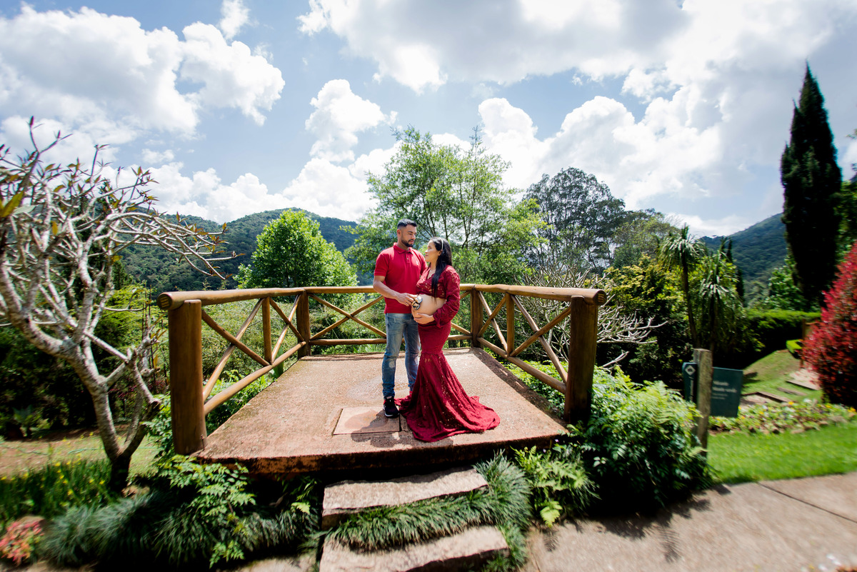Ensaio Gestante Jardim dos Pinhais Ecco Parque Santo António do Pinhal  SP