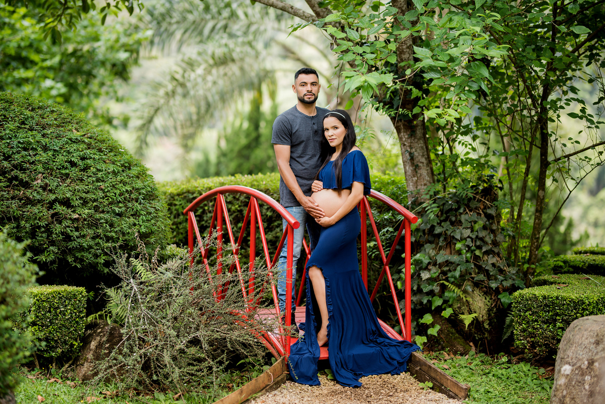 Ensaio Gestante Jardim dos Pinhais Ecco Parque Santo António do Pinhal 