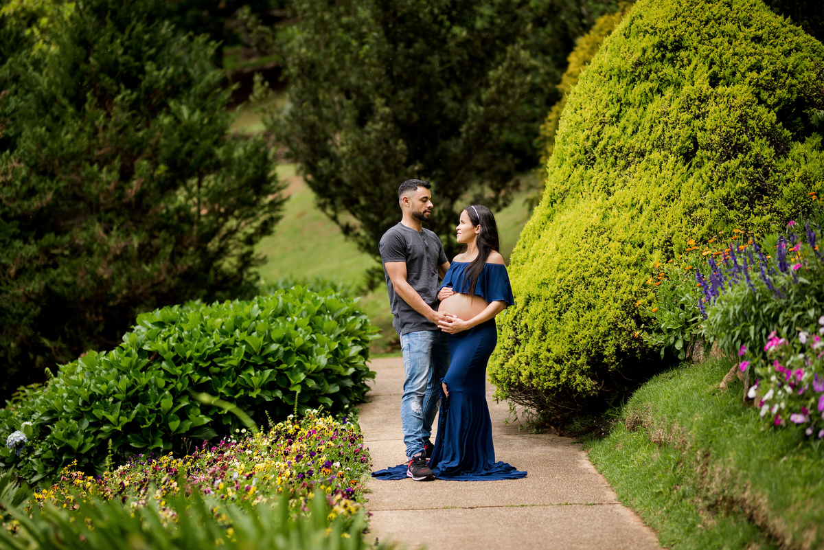 Ensaio Gestante Jardim dos Pinhais Ecco Parque Santo António do Pinhal 