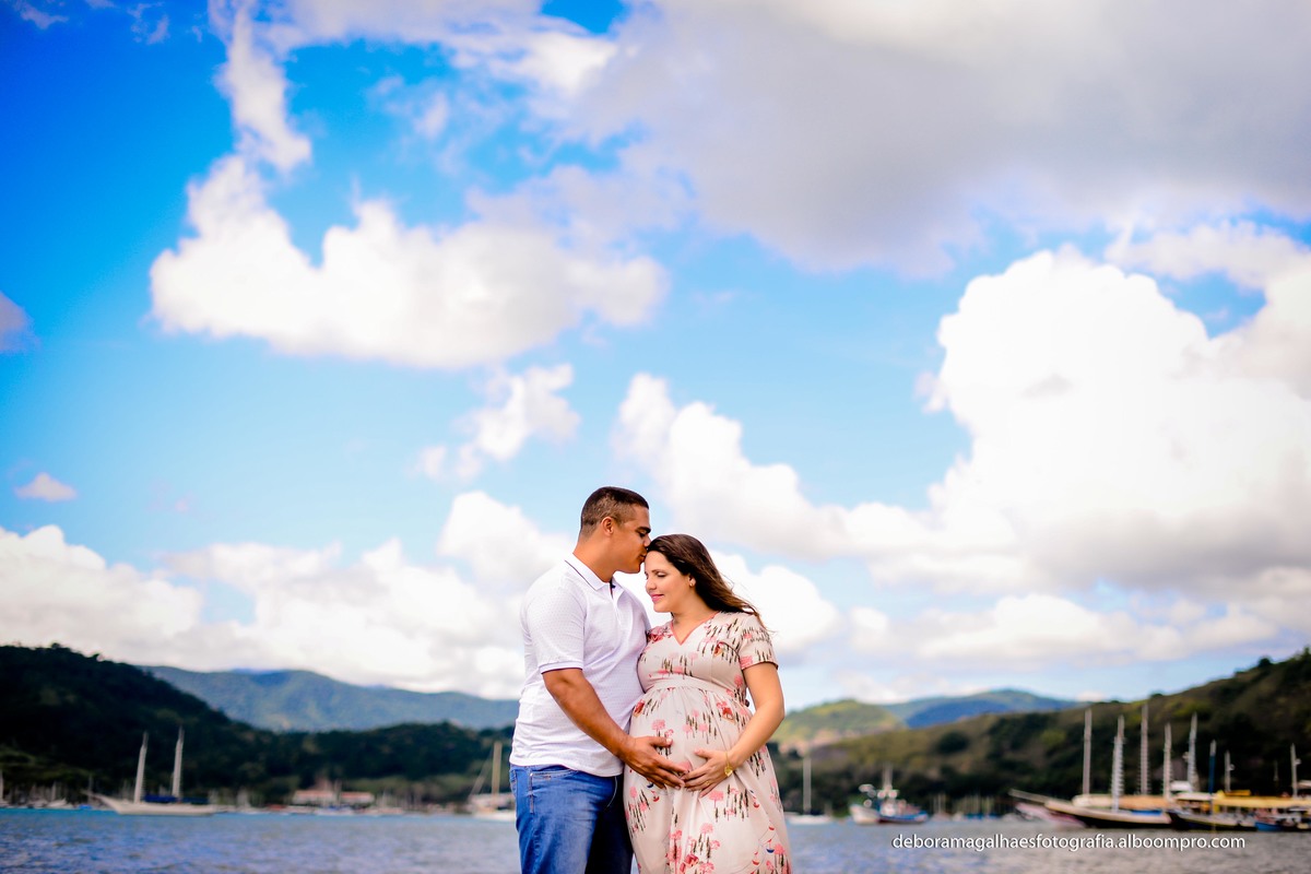 Ensaio Gestante Centro Histórico Paraty Rio de Janeiro