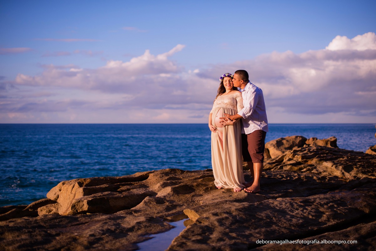 Ensaio Gestante Praia Trindade Paraty Rio de Janeiro