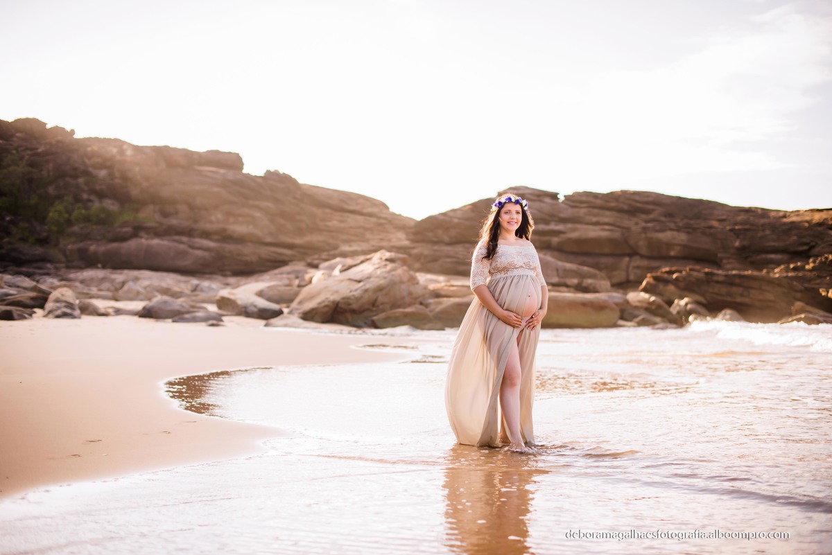 Ensaio Gestante Praia Trindade Paraty Rio de Janeiro