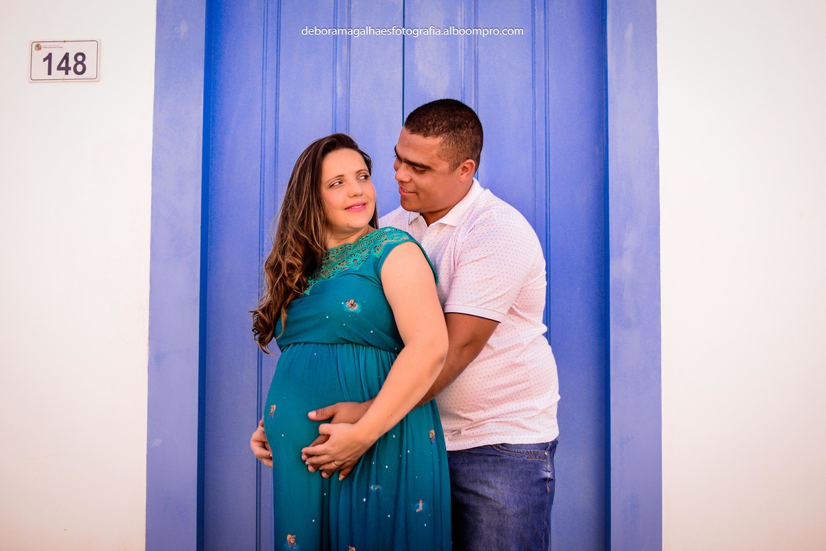 Ensaio Gestante Centro Histórico Paraty Rio de Janeiro