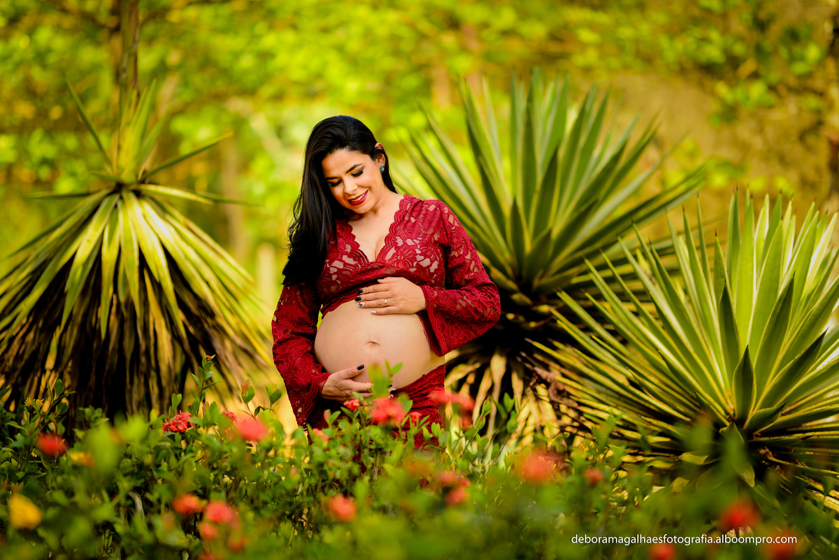 Ensaio Gestante Pesqueiro Recanto do Bosque Guaratinguetá