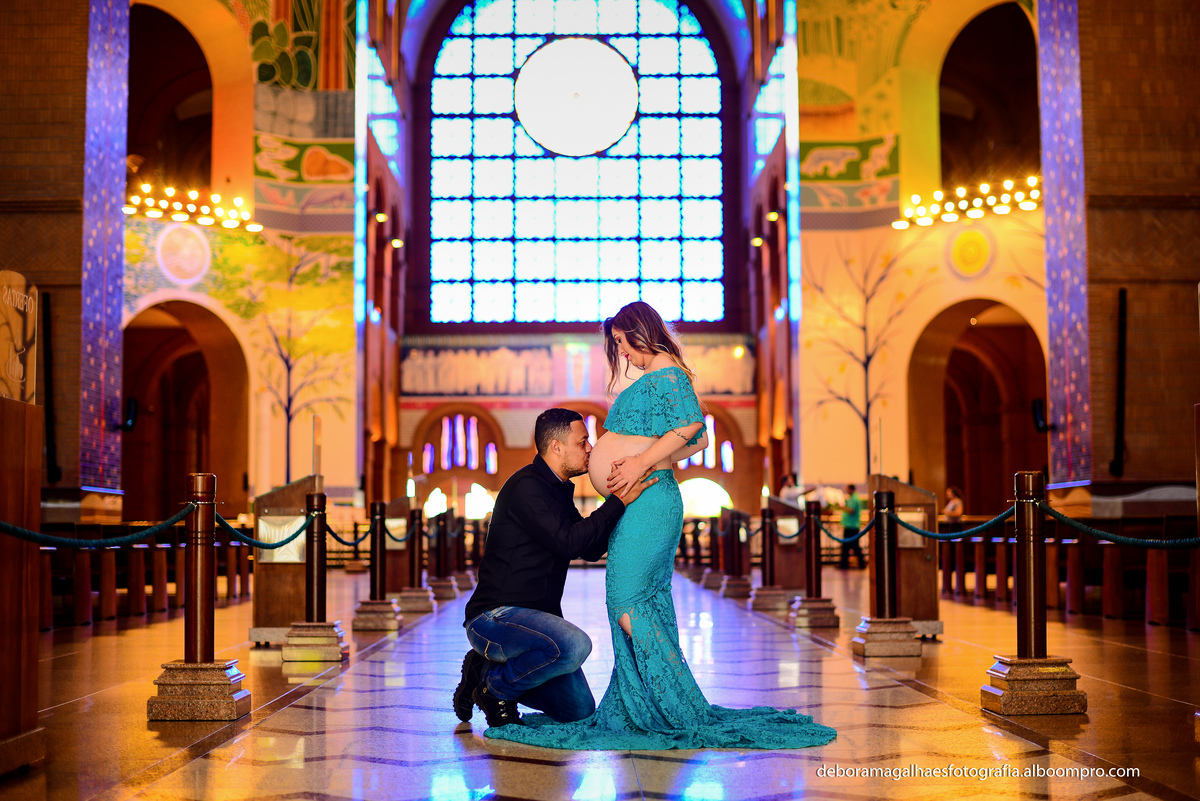 Ensaio Gestante Santuário Nacional Nossa Senhora Aparecida