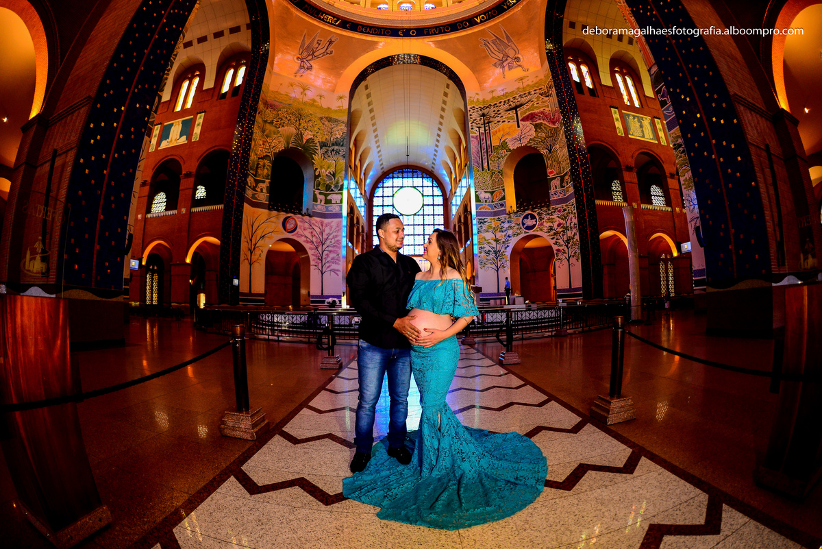 Ensaio Gestante Santuário Nacional Nossa Senhora Aparecida