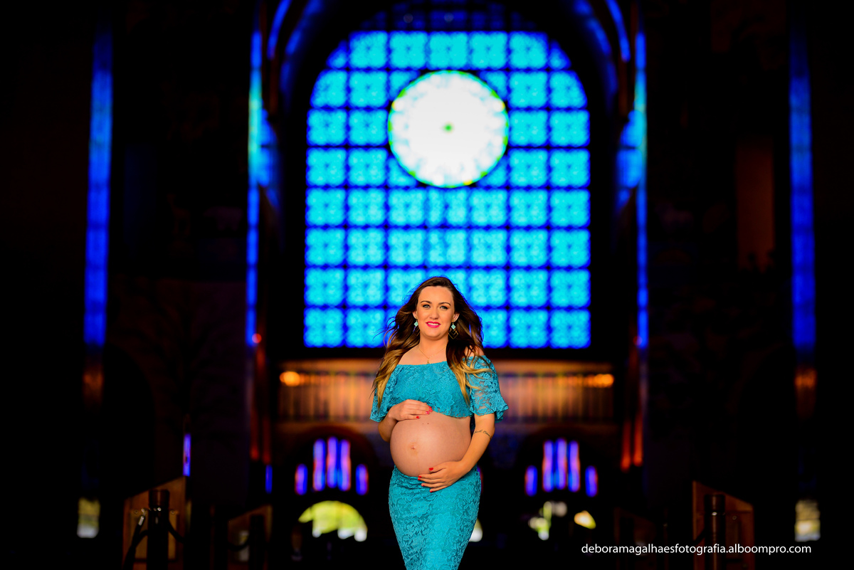 Ensaio Gestante Santuário Nacional Nossa Senhora Aparecida