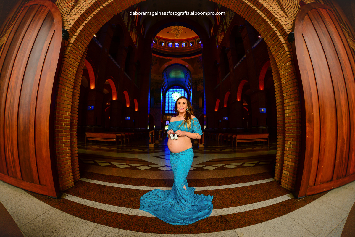 Ensaio Gestante Santuário Nacional Nossa Senhora Aparecida