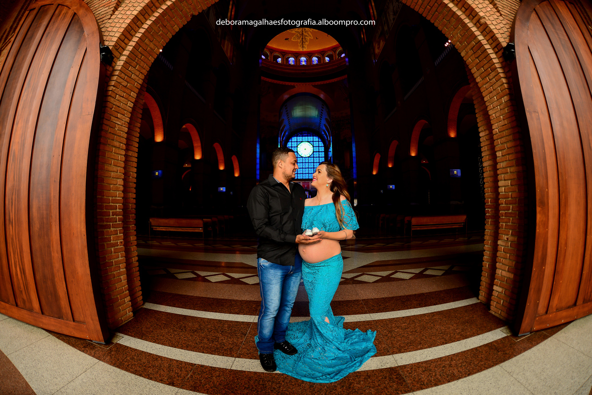 Ensaio Gestante Santuário Nacional Nossa Senhora Aparecida