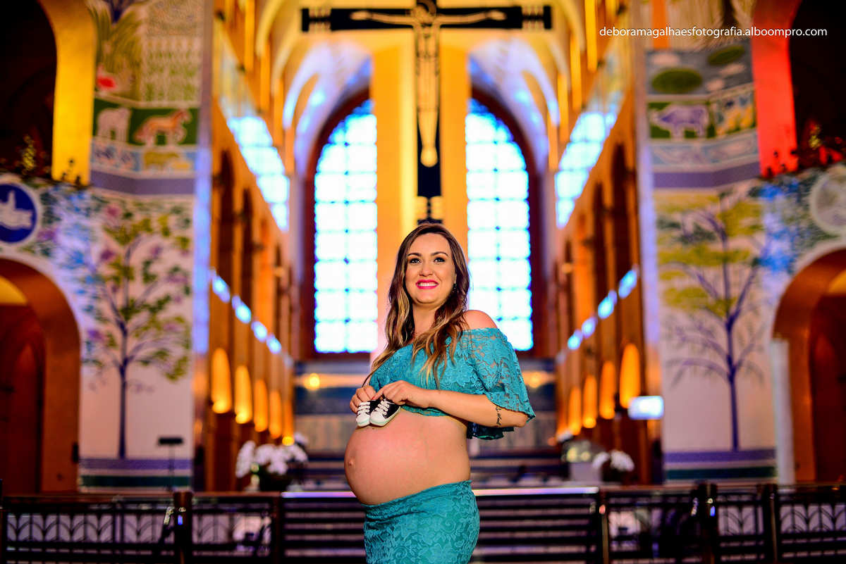 Ensaio Gestante Santuário Nacional Nossa Senhora Aparecida