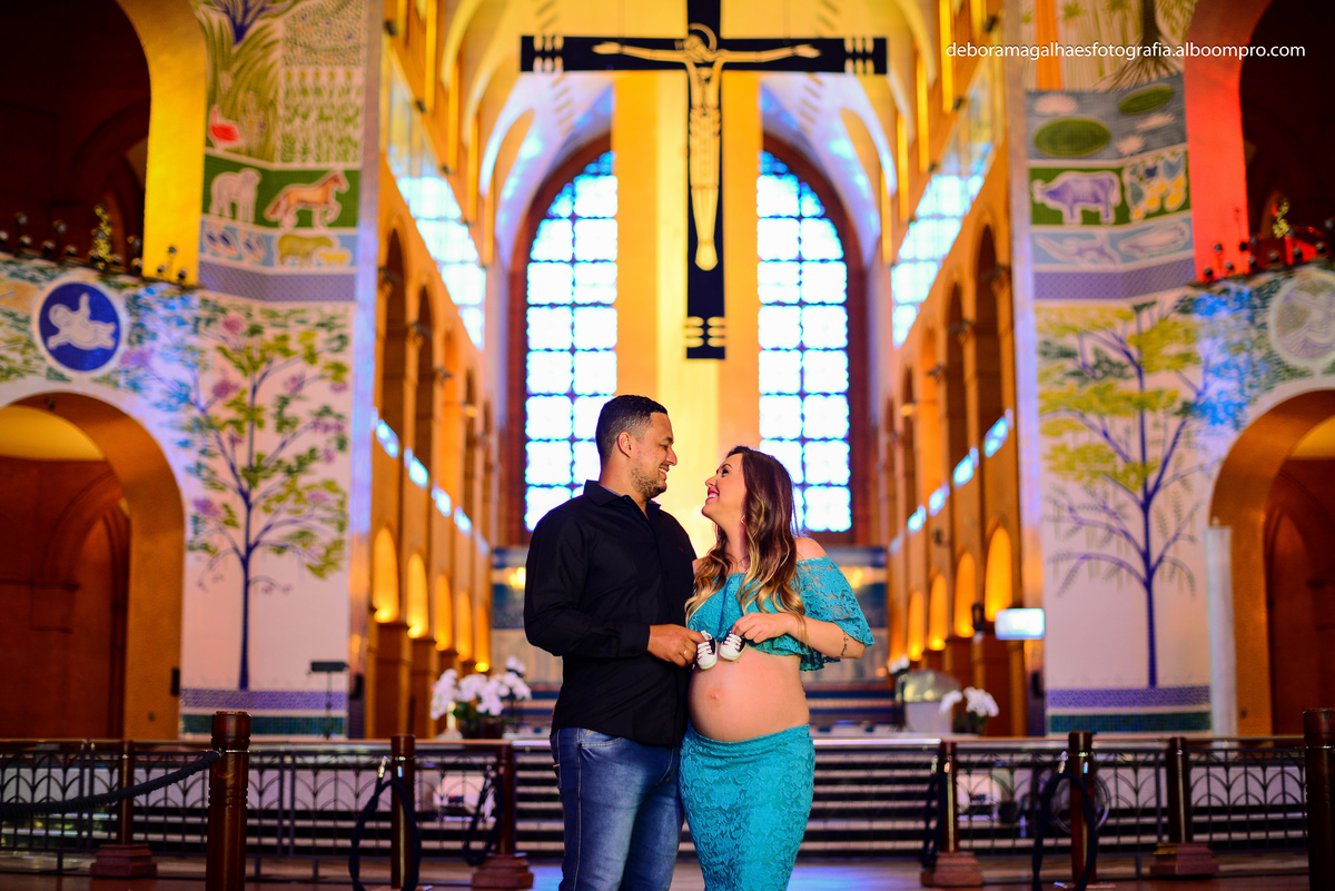 Ensaio Gestante Santuário Nacional Nossa Senhora Aparecida