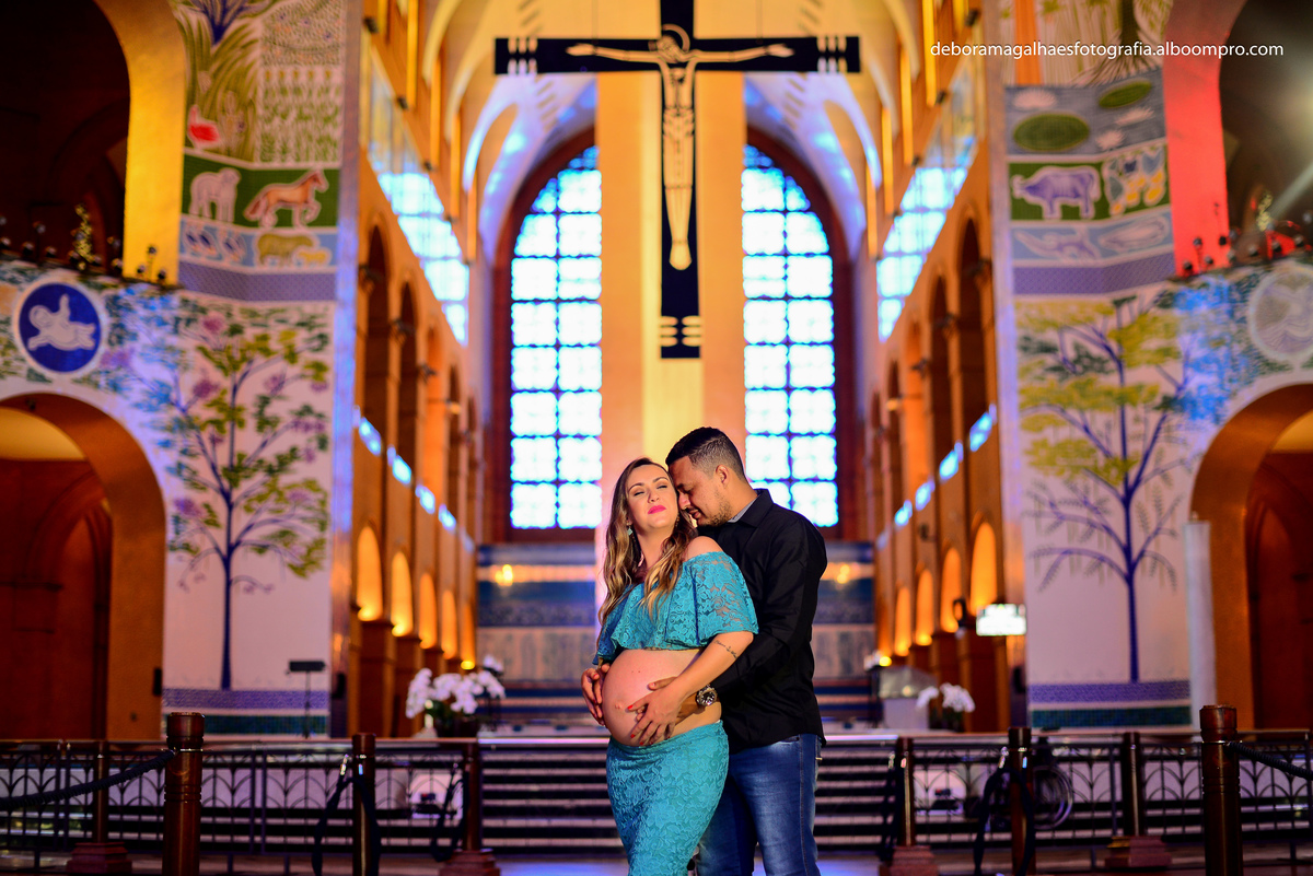 Ensaio Gestante Santuário Nacional Nossa Senhora Aparecida