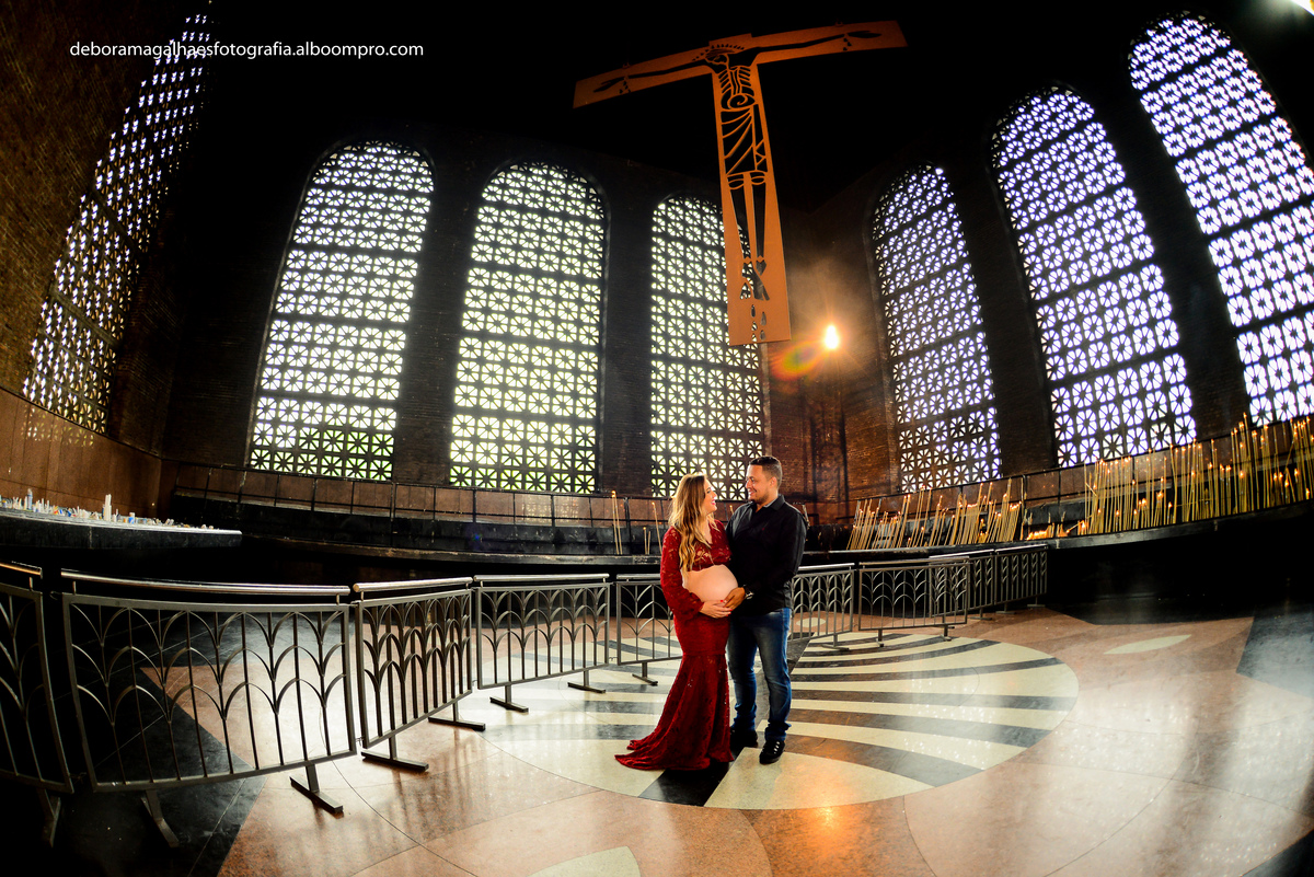 Ensaio Gestante Santuário Nacional Nossa Senhora Aparecida