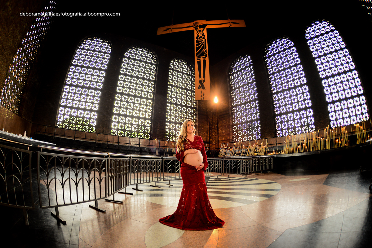 Ensaio Gestante Santuário Nacional Nossa Senhora Aparecida