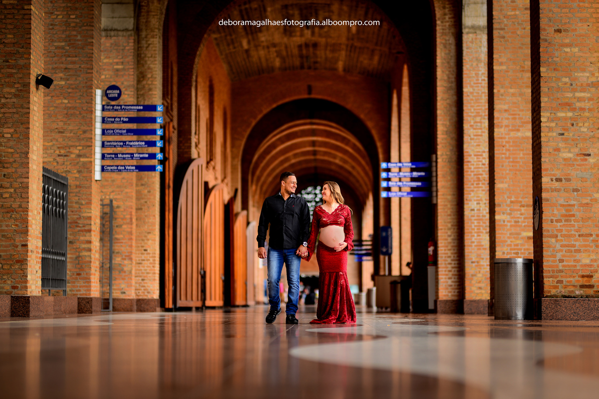 Ensaio Gestante Santuário Nacional Nossa Senhora Aparecida