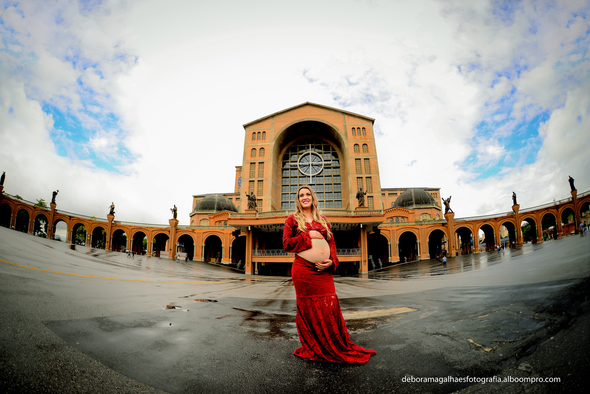 Ensaio Gestante Santuário Nacional Nossa Senhora Aparecida