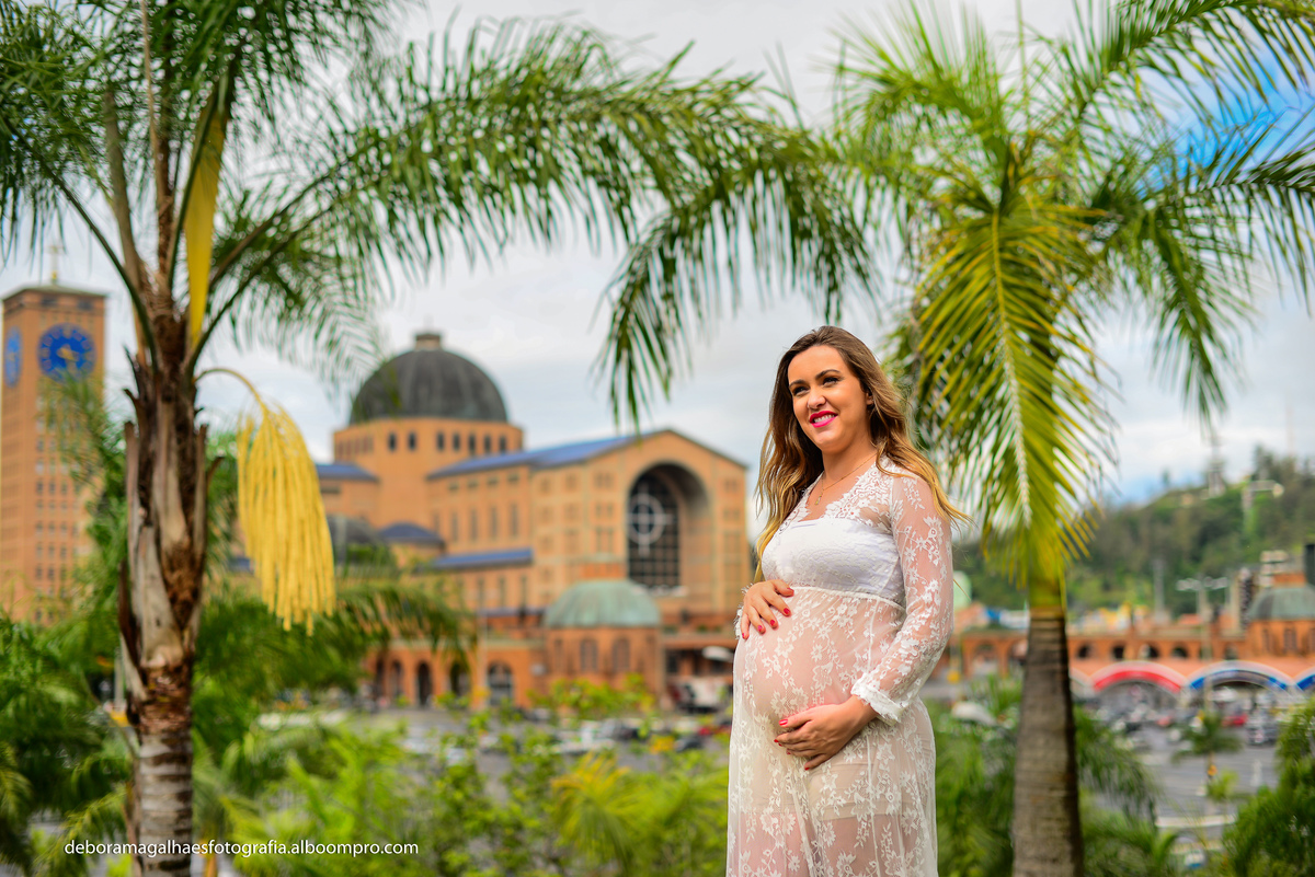 Ensaio Gestante Santuário Nacional Nossa Senhora Aparecida
