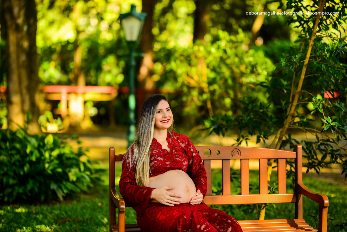 Ensaio Gestante Hotel das Hortênsias Passa Quatro Minas Gerais